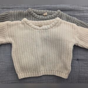 Old Navy Unisex Organic Cotton Pullover Sweater for Baby
